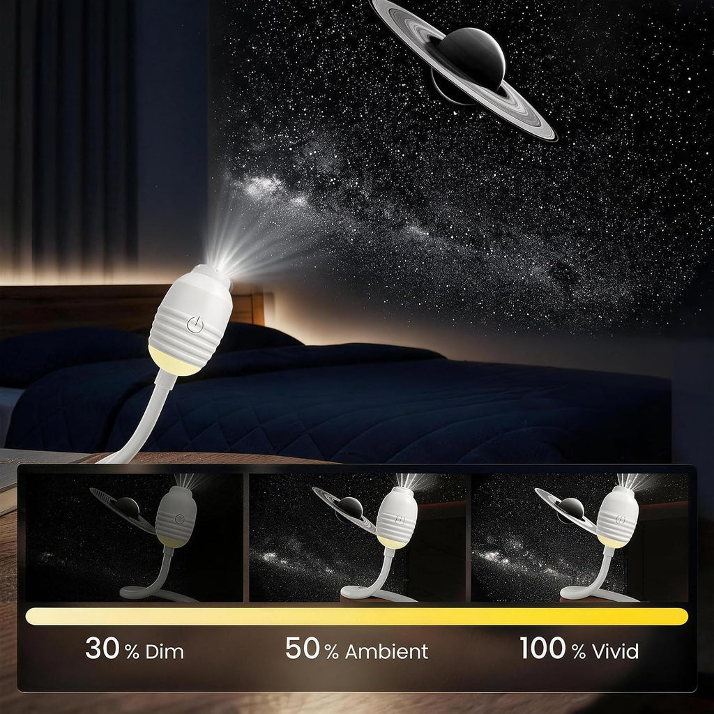 Projecteur Galaxie USB Enfant 12 Films Rotatif 360°