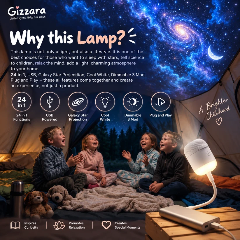Nuitara™ – Projecteur Planétarium Galaxie HD
