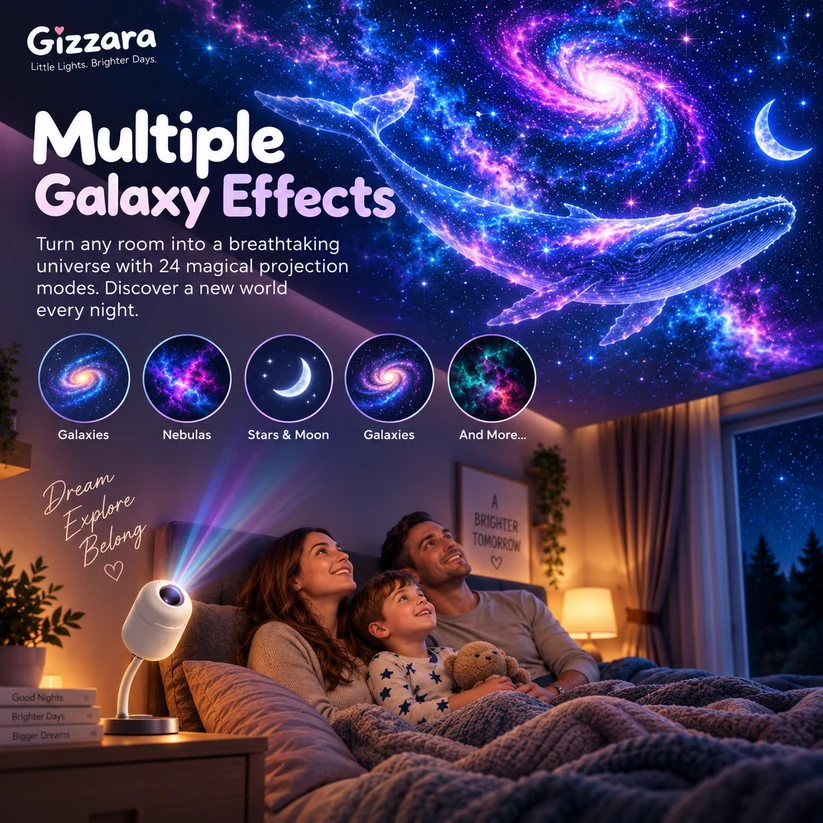 Nuitara™ – Projecteur Planétarium Galaxie HD